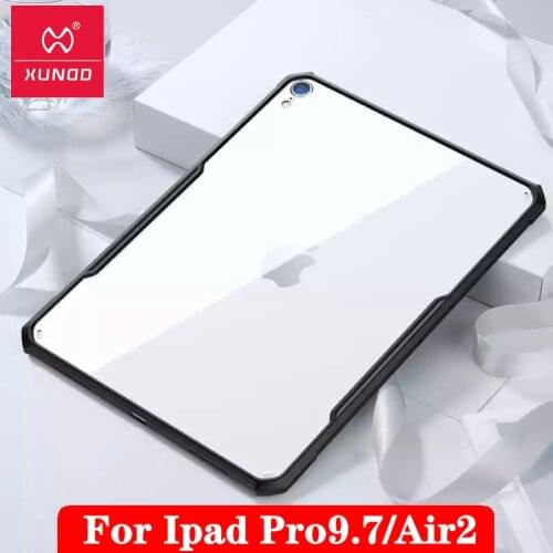 XUNDD Clear Case For Ipad Pro 9.7Inch Case Kids Safe Shockproof Case Airbag Bumper Light Slim Shell For Ipad 6 Air2 Cover Luxury