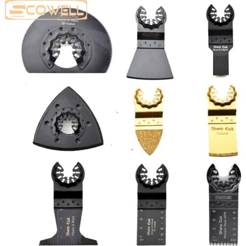 35% OFF Various Starlock Oscillating multi tool saw blades Kits for metal wood nail fit for starlock system Multimaster Machines