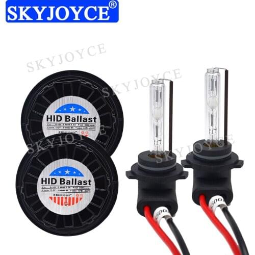 SKYJOYCE 35W 9012 HIR2 HID Auto Kit No Error Canbus 5500K 9012 HID Bulb For Auto 2016 IX35 All In One Integrated HID Kit Light