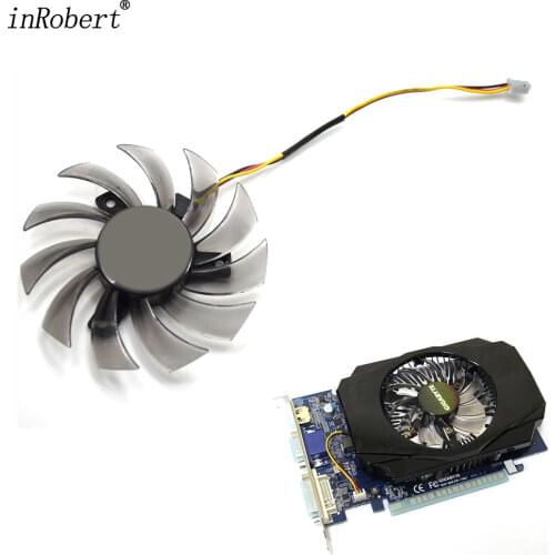 75MM Power Logic PLD08010S12H DC 12V 0.25A 3Pin Computer Cooling Fan Gigabyte Geforce GTX 570 630 750TI Graphics Video Card