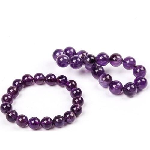 High Quality Natural Reiki Jewelry Stone Beads Charm Bracelet Hematite Beaded Yoga Energy Bracelet for Women Men Jewelry Gifts