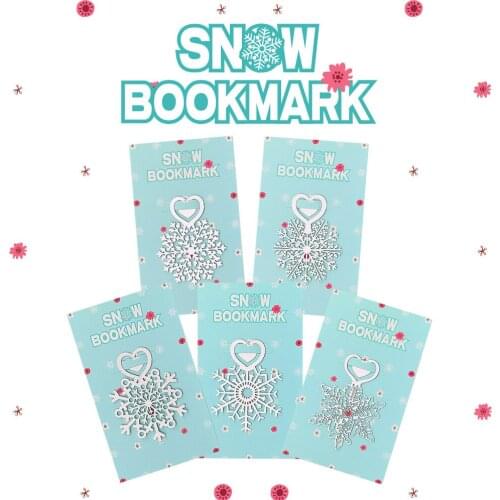 1pcs metal bookmark metal cute fresh and simple Korean gift bookmarks 5 selection