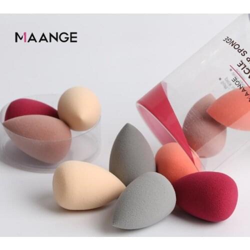 10Pcs/set Makeup Sponge Dry And Wet Combined Super Soft Non-latex Foundation Powder Contour Puff Bouncy Makeup Egg Cosmetic Tool