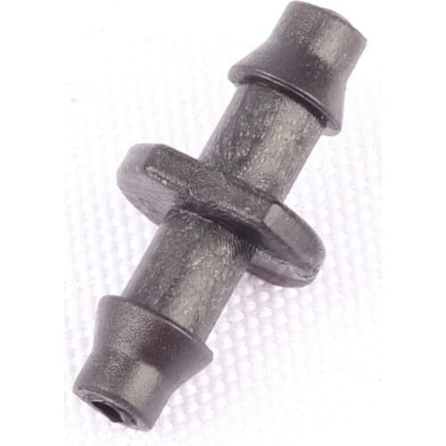 100pcs 4/7mm Straight Hose Connector for Garden Irrigation Veg Plot Watering Raised Bed Drip Flower Pots Spraying Bonsai Planter