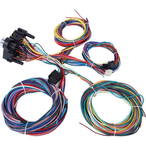 12V 21 Circuit 21 Circuits Wiring Harness Kit Universal Accessory for Car Truck RV Motor Home car Auto accessories