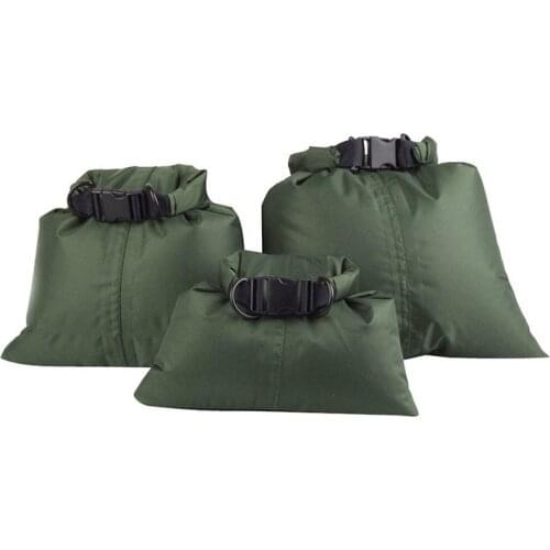 3Pcs/Set Waterproof Water Resistant Dry Bag Sack Storage Pack Pouch Swimming Kayaking Canoeing River Trekking Boating Beach
