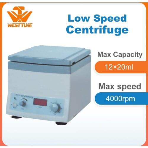 90-2 Digital Laboratory Tabletop Low Speed Centrifuge, Maximum Speed 4000rpm, Maximum Capacity 20ml*12/ 20ml*8