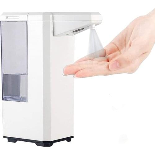 Automatic Alcohol Dispenser Touchless Spray Machine Sensor Press Soap Dispenser 500Ml Soap Dispenser Suitable for Home CNIM Hot