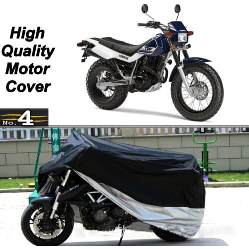 MotorCycle Cover For YAMAHA TW200 WaterProof UV Sun Dust / Rain Protector Cover Made of Polyester Taffeta