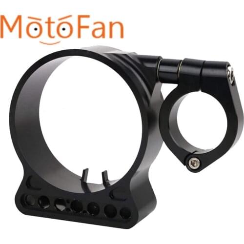 Black CNC Side Mount Speedo Speedometer Relocation Relocate Bracket Housing Plate Clamp Case Fit For HARLEY SPORTSTER 1995-2014