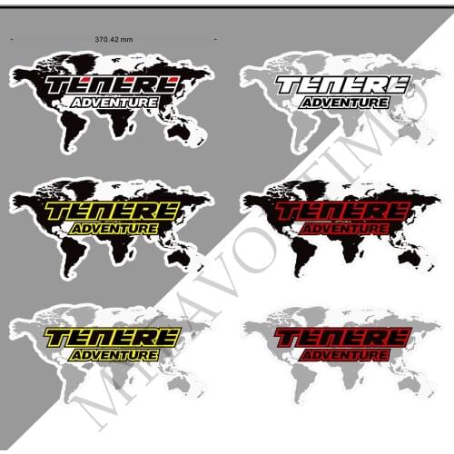 For Yamaha SUPER Tenere 700 1200 Stickers Tank Pad Protector Trunk Luggage Cases Emblem Symbol Fairing Helmet 2019 2020 2021