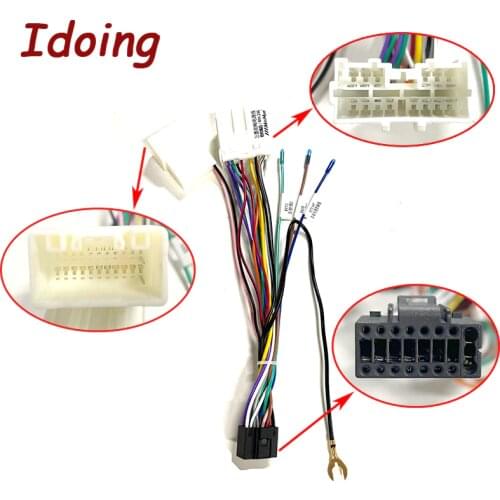 Idoing 16PIN Power Wiring Harness for MITSUBISHI OUTLANDER PAJERO MAGNA MIRAGE NIMBUS