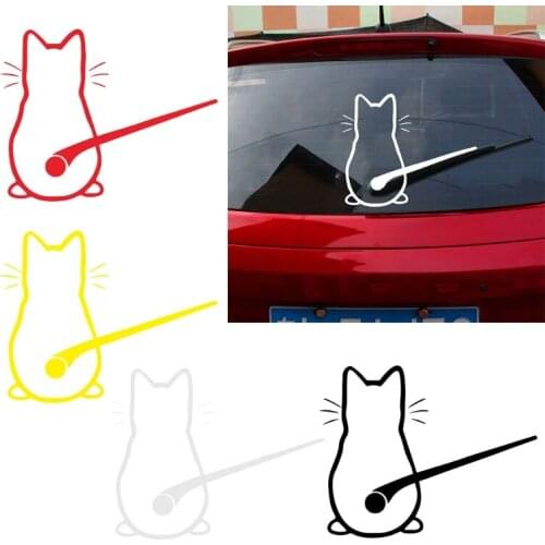 Car Body Cat Stickers for Cars Car Body Rear Windshield Auto Decoration Car Styling Stickers Decals for Car and Decals