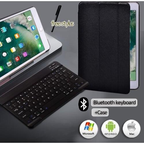 For Apple IPad Mini 5 4 3 2 1 7.9 Inch Magnetic Folding Smart Cover Funda Para Tablet for Mini 5 2019 Case + Bluetooth Keyboard