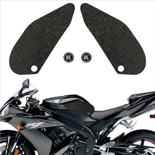 Motorcycle fuel tank pad tank grip protection sticker KSHARPSKIN knee grip side applique for YAMAHA 04-06 YZF-R1