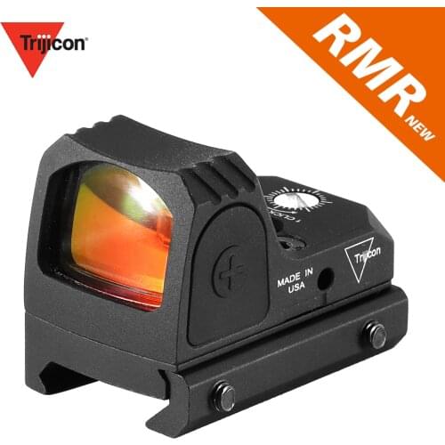 NEW RMR Style Red Dot Sight Collimator Scope Reflex Sight Scope fit 20mm Weaver Rail For Airsoft Hunting Rifle Scope