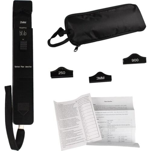 New Professional Optical Fiber Identifier 800-1700nm Live Fiber Identifier Detector Identificador Power Meter Optic Fiber Test