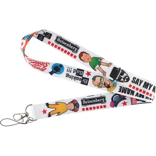 ZF478 1pcs Poison Master TV Series Creative Lanyard Badge ID Lanyards Mobile Phone Rope Key Lanyard Neck Straps Accessories