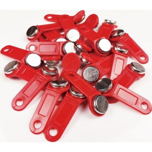 50/100pcs rewritable RFID Touch Memory key RW1990 iButton for copy card Sauna dallas keys cards