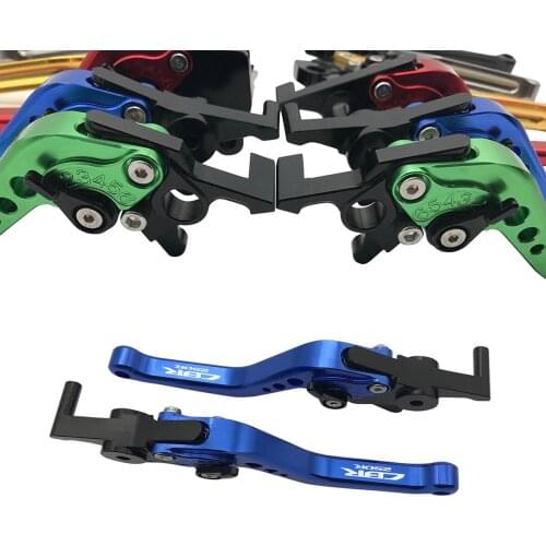 CBR250R CNC Motorcycle Short Brake Clutch Levers Handle Grips For Honda CBR 250R CBR300R CB300F CBR500R CB500F CB500X CB190R/X