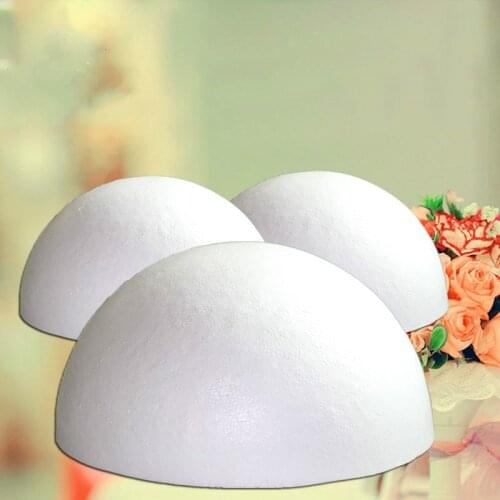 Foam Hemisphere Holding Flowers Modelling Polystyrene Styrofoam Craft Balls DIY Decor Wedding Party Supplies bachelorette party