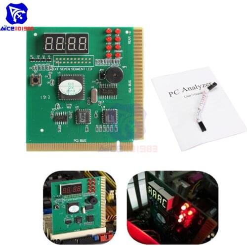 Diymore 4-Digit LCD Display PC Analyzer Diagnostic Card Motherboard Post Tester for PC Laptop