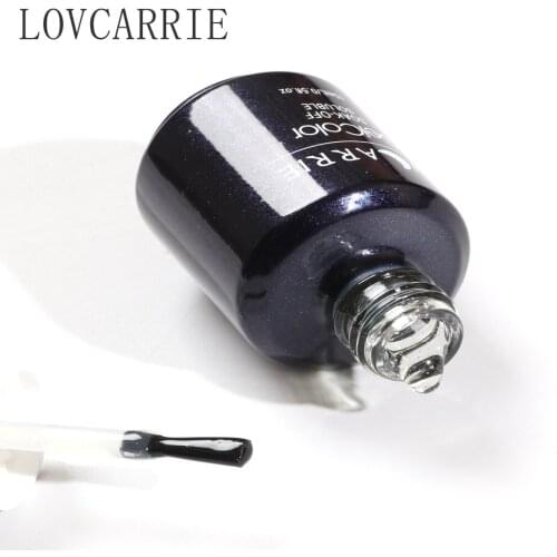 LOVCARRIE 15ml UV Gel Polish Rubber Base Coat Top Coat Vernis Semi permanant Varnish Nail Primer Foundation Bonder for Nails