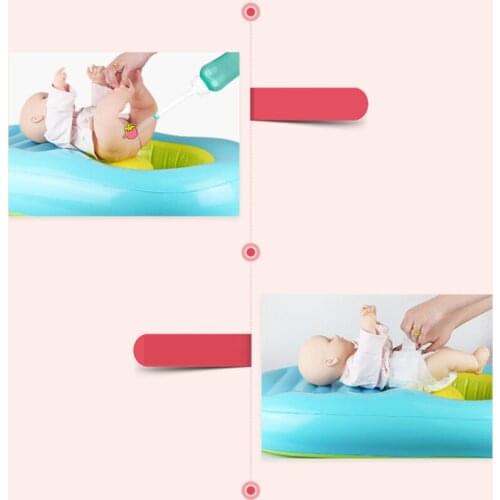 Creative Newborn Baby Portable Bathtub Inflatable Kids Bath Seat Bathing Wash Hair Ass Basin Baby Care