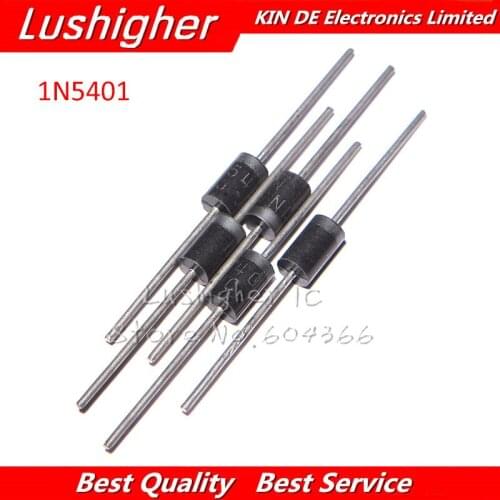 20PCS 1N5401 IN5401 Rectifier Diode 3A 100V
