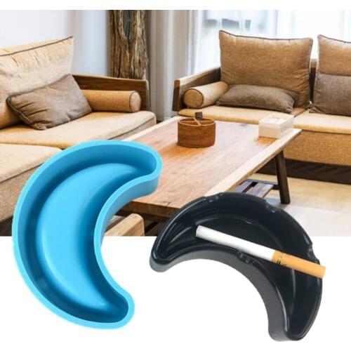 1Pc Moon Ashtray Silicone Mold is Suitable for Resin Epoxy Resin Diy Craft Box Jewelry Making Home Decoration