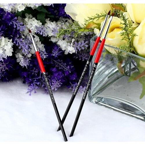 3PCS/Set Professional Brushes Nail Tools Acrylic Nail Brush Fashion Nail Art Brush for Manicure Nail Tools