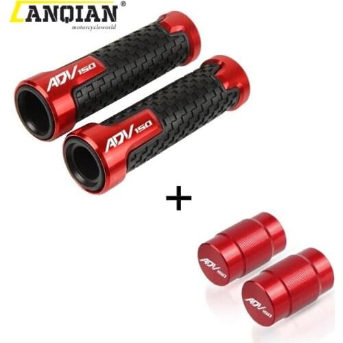 Motorcycle CNC Aluminum Accessorie Wheel Tire Valve Caps Cover&Hand Grips For HONDA ADV150 XADV 150 2019-2020 ADV 150 Handle bar