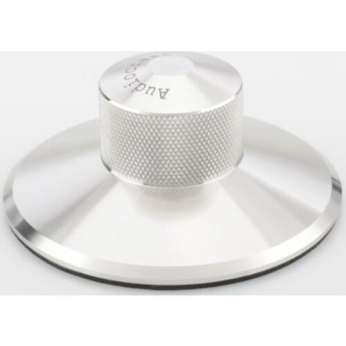 Audiocrast STB01 Stainless Steel 390g Record Weight LP Disc Stabilizer Turntable Clamp HiFi