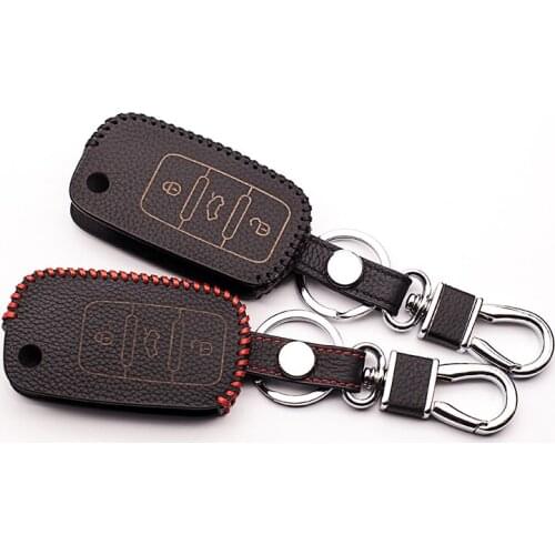Car key cover case skin set Fit for Volkswagen VW polo b5 b6 golf 4 5 6 jetta mk6 tiguan Gol CrossFox Plus Eos Scirocco 3 button