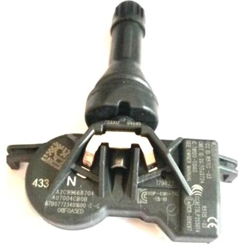 For Renault Kadjar Espace v Megane IV Tyre Pressure Sensor 407004CB0B 407004CB0A TPMS 433MHZ