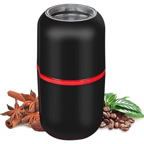 Electric Coffee Grinder 30000Rev 125 Gram Capacity Powerful Mini Kitchen Beans Spices Nut Seed Coffee Bean Grind Mill Herbs Nuts