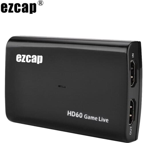 Mic In 1080P 60fps USB 3.0 HDMI Video Capture Card Phone Game Recording for PS3 PS4 Xbox Switch HD Camera Youtube Live Streaming