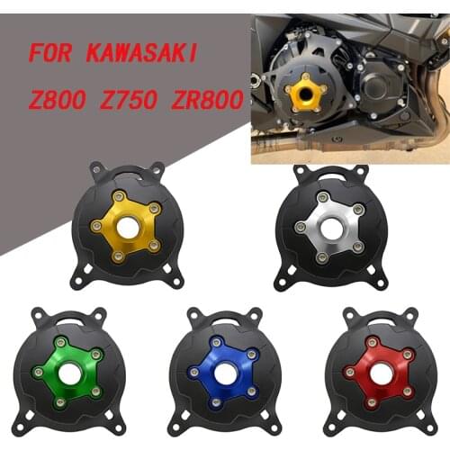 Motorcycle Engine Cover CNC Aluminum Protector Guard Accessories for Kawasaki Z750 Z800 2013 2014 2015 2016 2017 2018 2019 2020