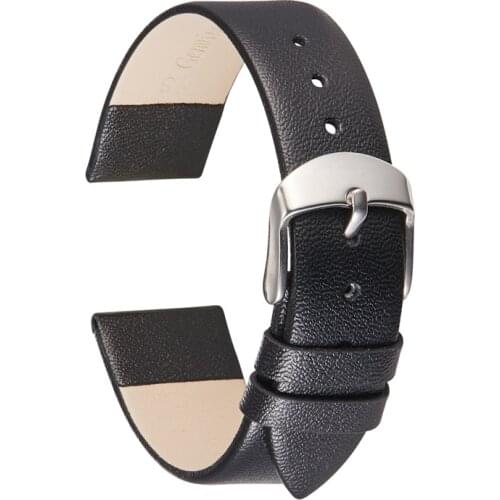 Minimalist Genuine Leather Watch Straps 14mm 16mm 18mm 20mm 22mm Watch Accessories Women Thin Bracelets Soft Watchband