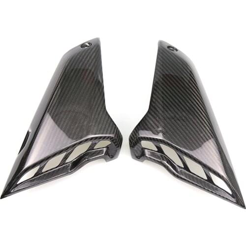 For Yamaha MT-09 MT 09 MT09 FZ-09 FZ09 Motorcycle Carbon Fiber Gas Tank Side Tank Side Fairings Air Intake Cover 2017-2020