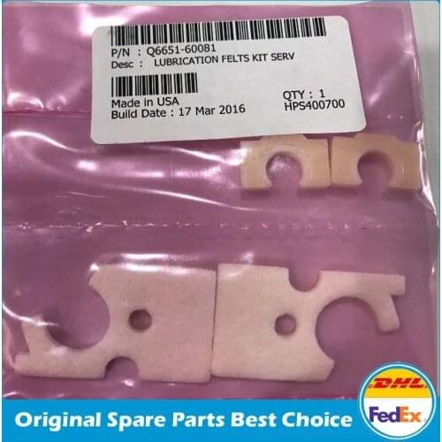 Orig New Q6651-60081 Lubrication Felts Kit For HP Z6100 L25500 L26500 L28500 D5800 Z6100 Z6200 Latex 260 280 Z6600 Z6800 T7200