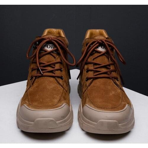 Boots causal hot sport sports new flat mens footwear shoe fashion black men man casual leisure leather Mens Casual outdoor for