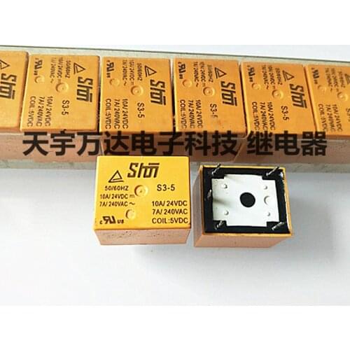 S3-5 Relay 50/60HZ 10A 5PIN 5VDC 5V S3-5