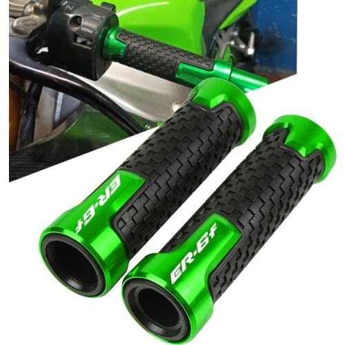 Motorcycle handlebar grip handle bar grips For Kawasaki ER-6F ER6F ER 6F 2006 2007 2008 2009 2010 Motorcycle Accessories