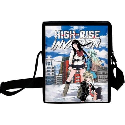 High-Rise invasión Funny Casual Mini Crossbody Bag Mens Shoulder Bag Men Diagonal Small Backpack Light Messenger Phone Bag