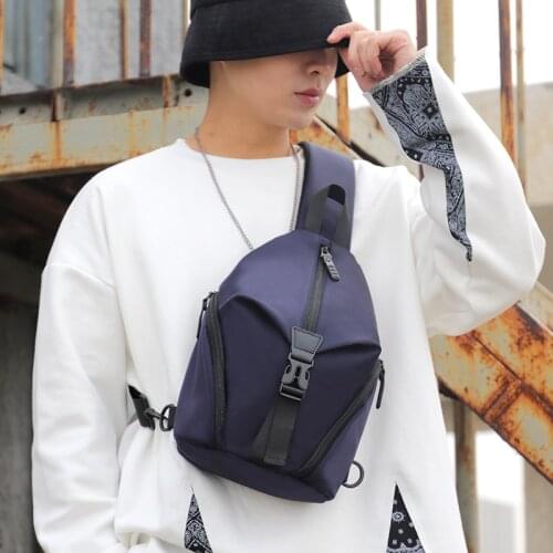 Shoulder Crossbody Bags Sports Canvas Male Backpack Side For Fabric Chest Man Waterproof Fashion Shoulder Bag Luxury Fashion