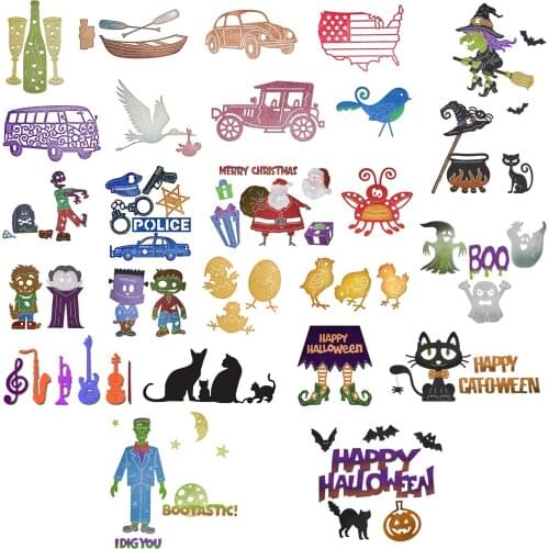 Piggy Craft metal cutting dies cut die mold Various theme decorations Scrapbook paper craft knife mould blade punch stencils