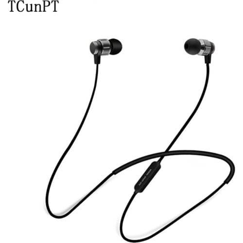 TCunPT New SPORT Super Bass Wireless Bluetooth Earphone Sweatproof Outdoor Headset Earbud Running Headphone for Iphone Xiaomi