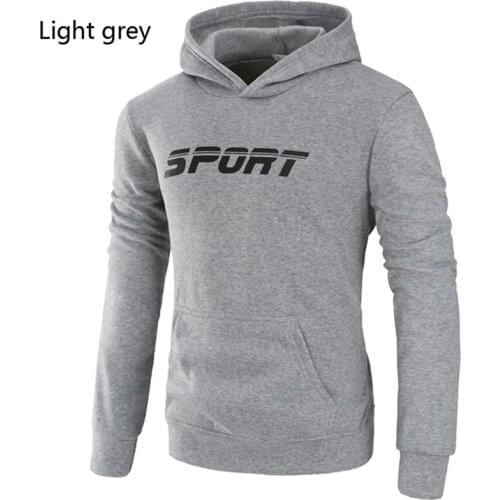 Outdoor mens Sports Jacket Letter Hooded Sportswear Pullover Tops Solid Men Jogging Running Jacket Hoodie Sportswear Mens Tops