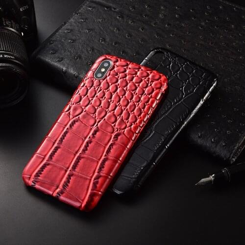 XXx Crocodile Skin PU Leather Back Cover for 12 Mini 11 pro max XS Max X XR 7 8 Ultra Thin Phone Case